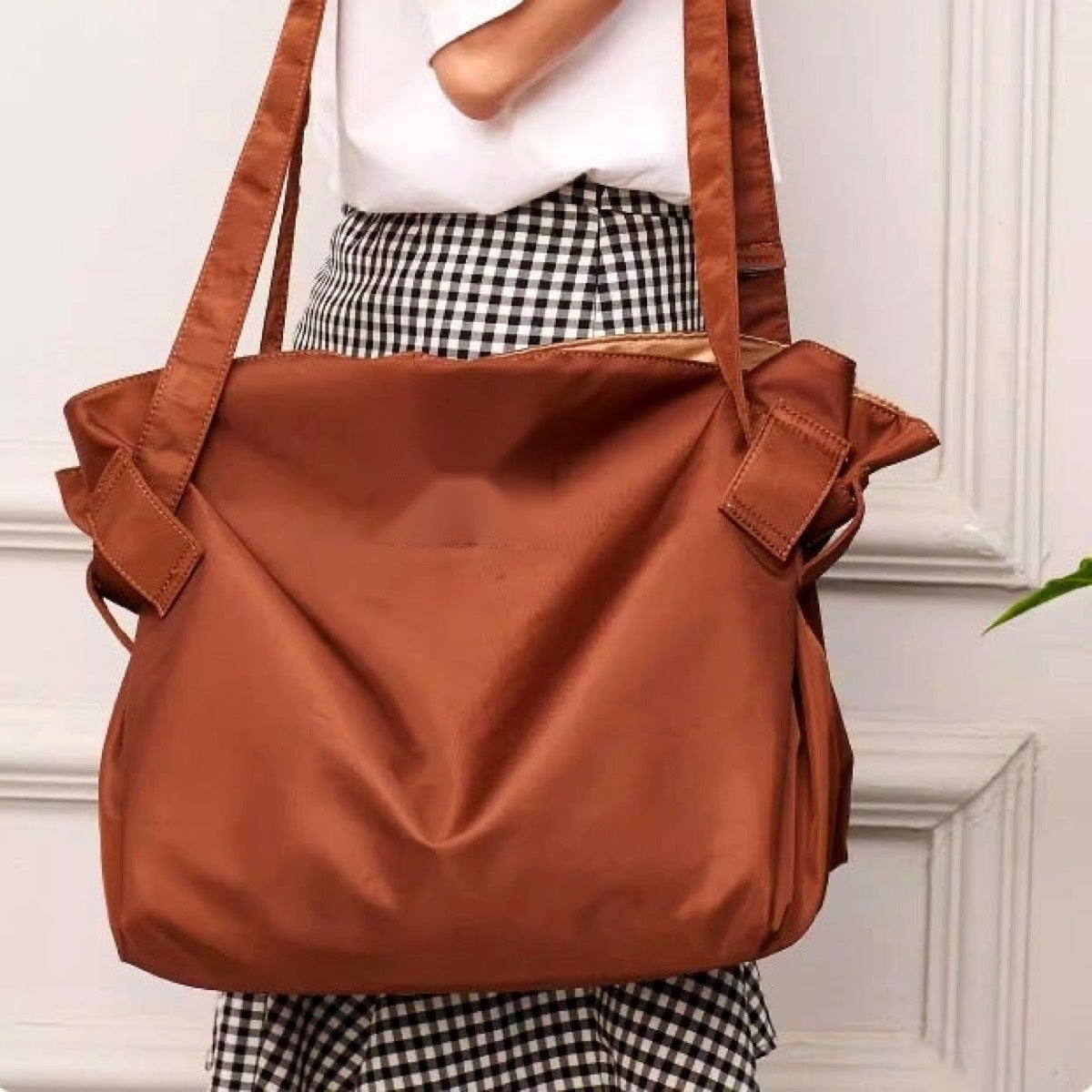Outdoors Bag — Porté, coloris marron